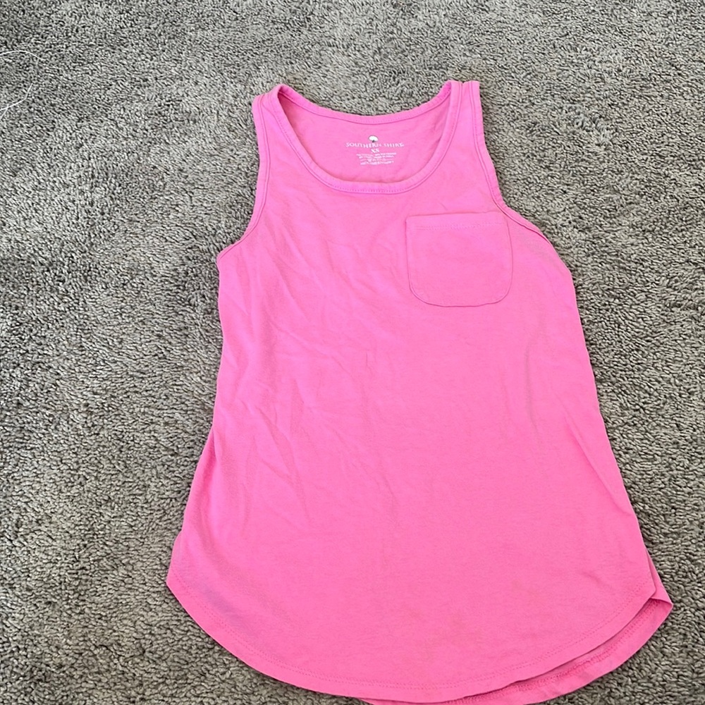 Pink tank top
